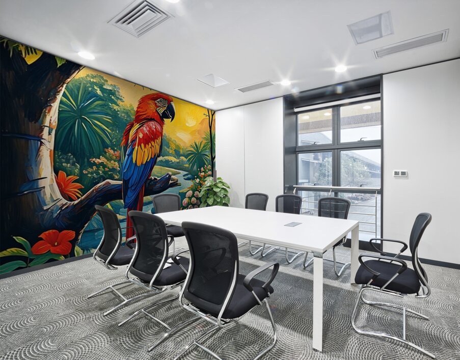 Ara Macao Scarlet Macaw Bird 45251 Wall Printing